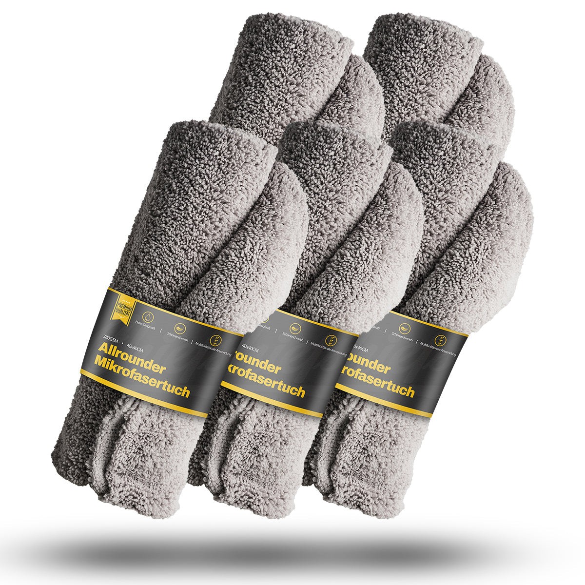 ALLROUNDER 380 RANDLOS - MIKROFASERTUCH - 3STK