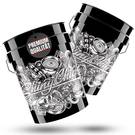 2x WASCHEIMER BLACK ON - 20L