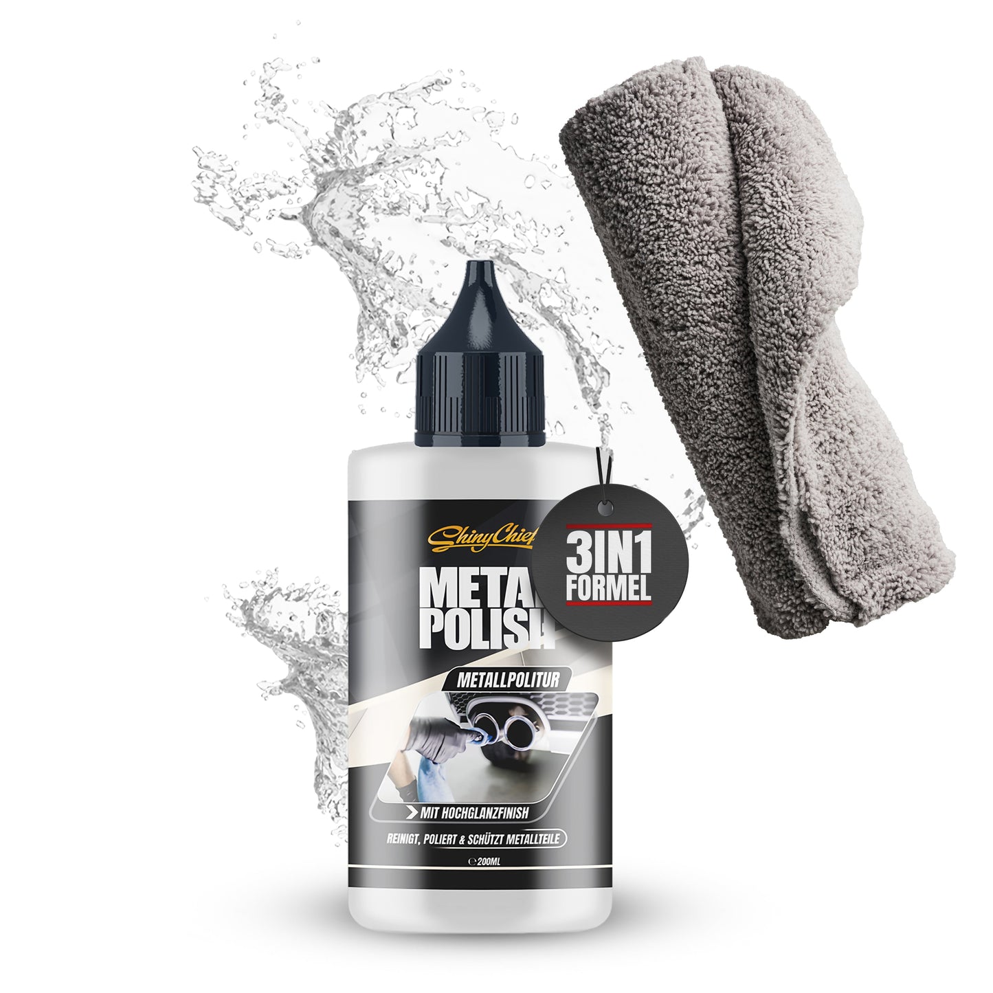 METAL POLISH - 3IN1 METALLPOLITUR 200ml