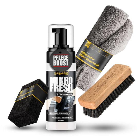 MIKRO FRESH - ALCANTARA REINIGER KOMPLETT SET